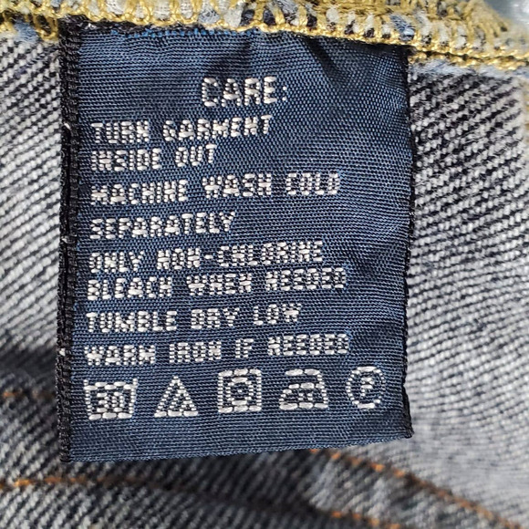 Ralph Lauren Tribeca 114 Boot Cut Jeans Dark Wash Blue Size 28 - Picture 10 of 12